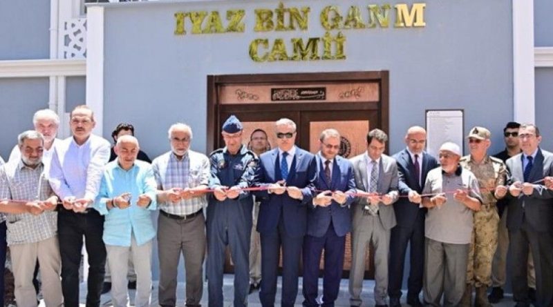 Diyarbakır Valisi Su, Iyaz Bin Ganm Camisi'nin açılışını yaptı